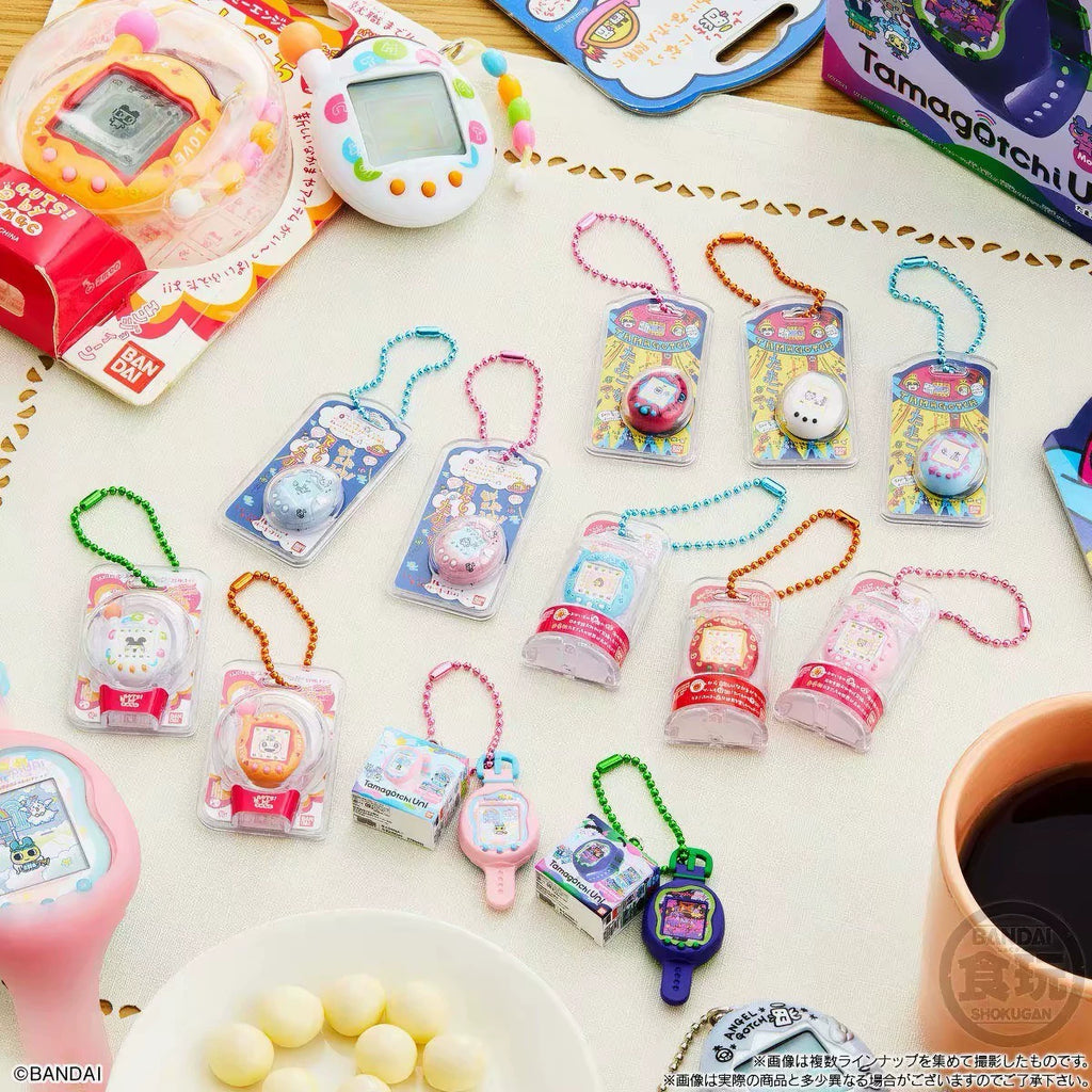 210926-toy-22 Tamagotchi Bandai Topaz Plastic Pendant 4 Bullet Blind Box End New