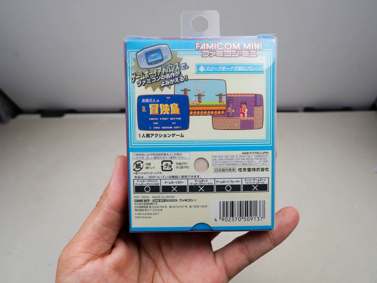 120926-toy-22 GBA game, FC mini series of Takahashi celebrity adventure island, genuine cassette, red and white machine classic as shown in the figure, the box is full, the state is good, the function is normal, free shipping.
