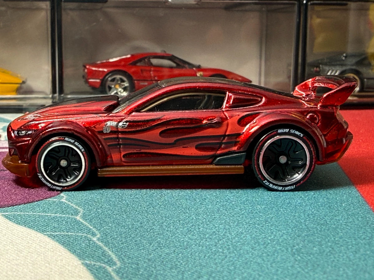 250926-toy-49 Hot Wheels id ford mustang red