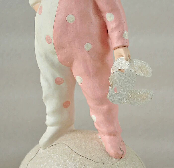 040926-doll-240 Spot Filipino Artist Pulp Doll Pink Clown Red Roses