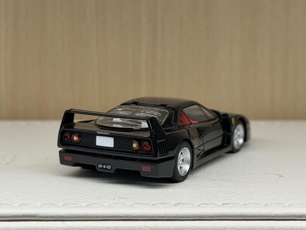 260926-toy-6 Tomica Limited Vintage Domica TLV Neo black Ferrari F40 1/64 scale