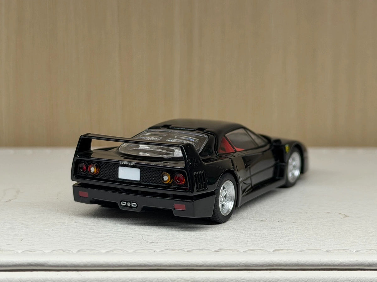260926-toy-6 Tomica Limited Vintage Domica TLV Neo black Ferrari F40 1/64 scale