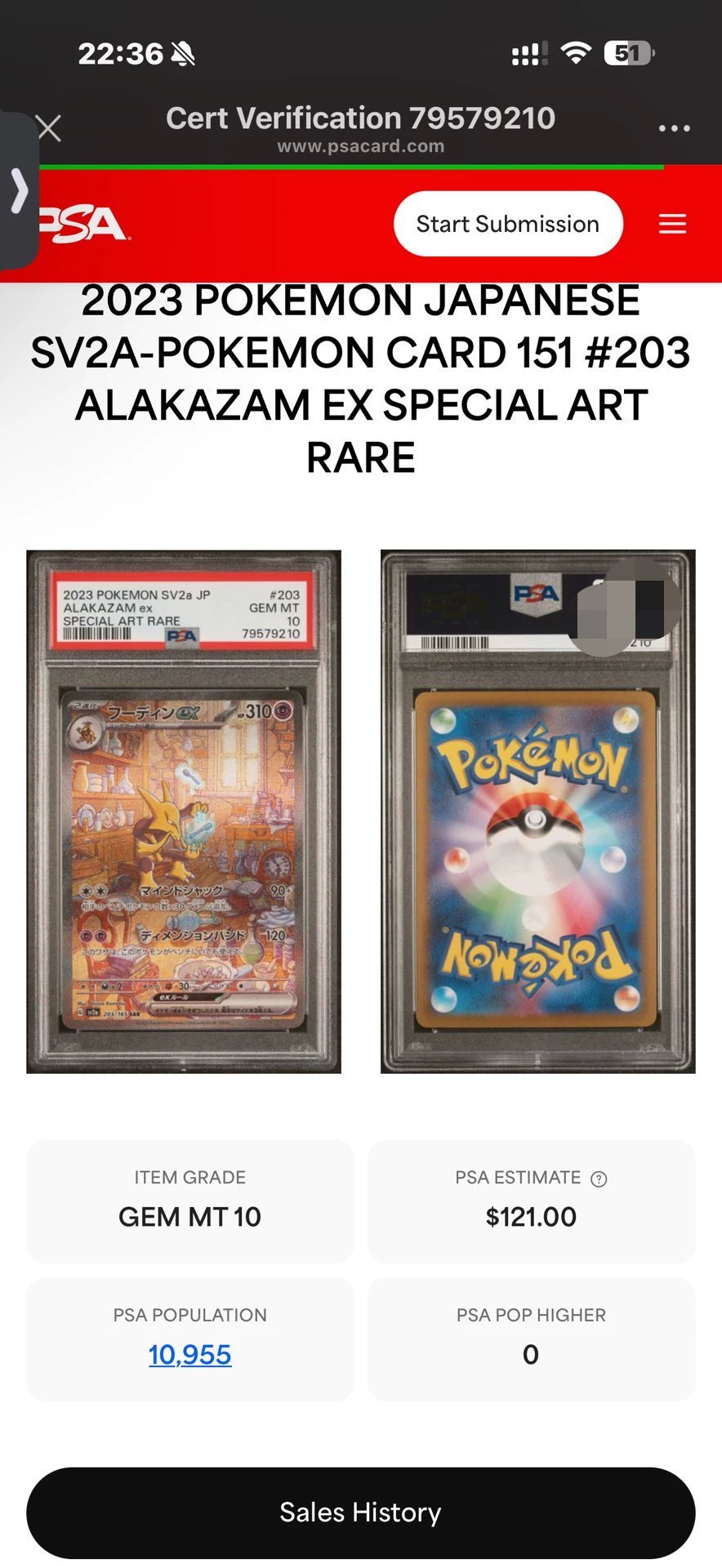 131026-toy-17 Pokemon Pokémon PSA10 Hudi Card