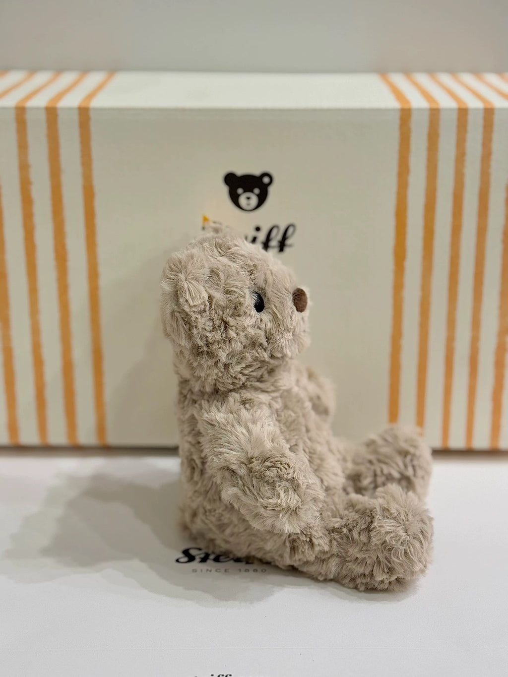 250926-toy-31 Steiff Steve Honey Teddy Bear 18cm