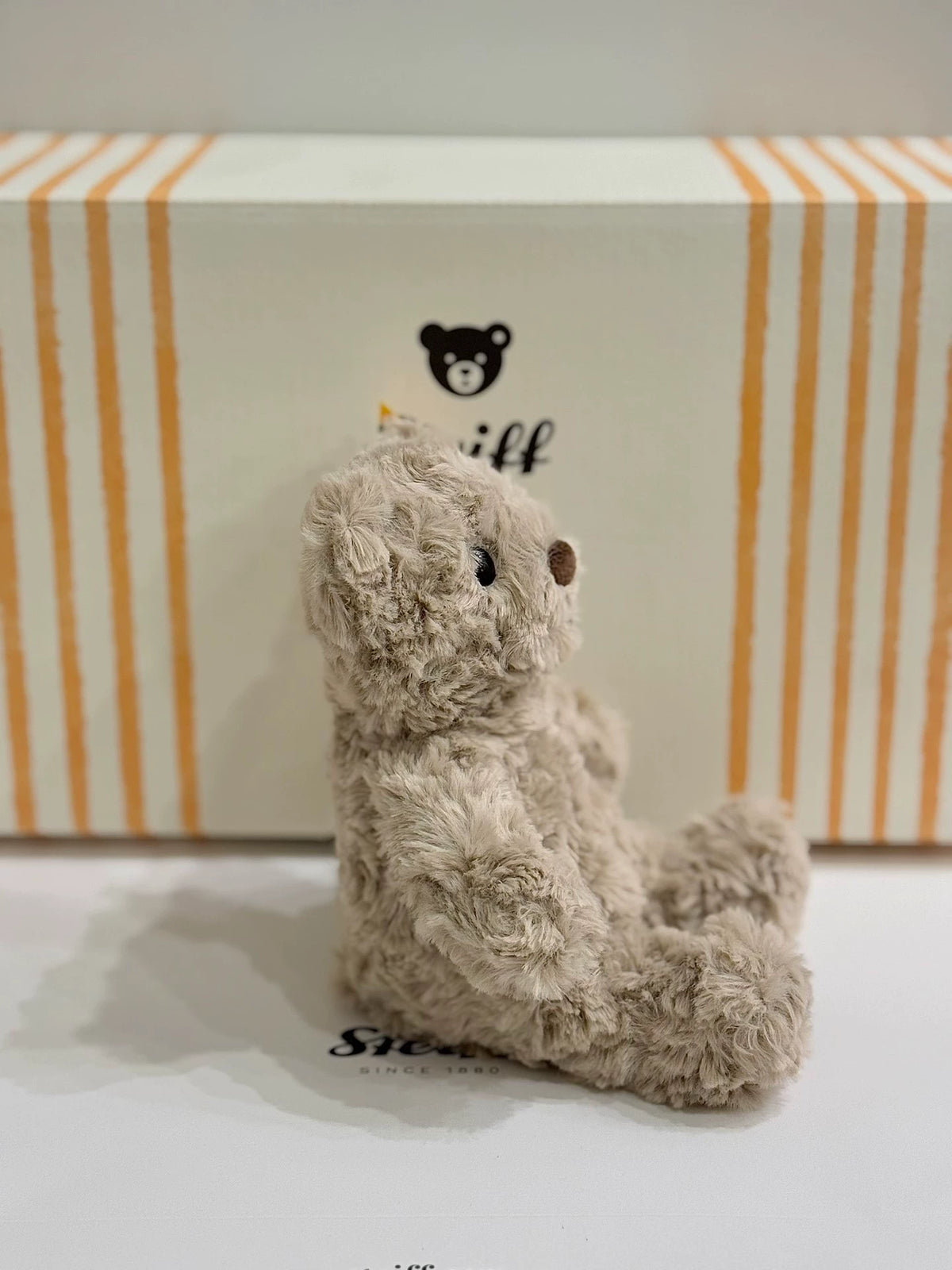 250926-toy-31 Steiff Steve Honey Teddy Bear 18cm
