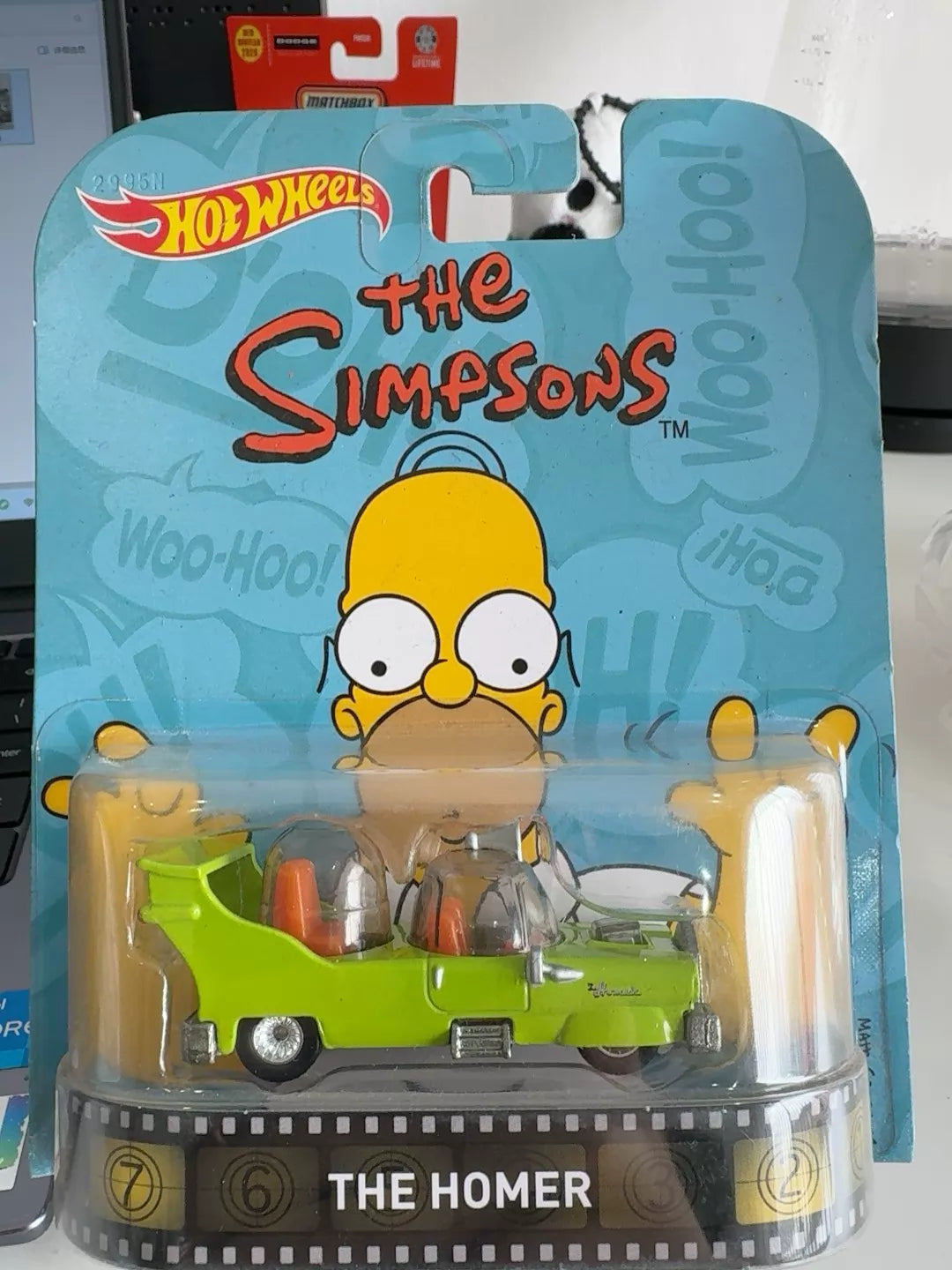 210926-toy-51 Hot Wheels The Simpsons Homer seal 1/64th scale alloy material board status 14 ye New
