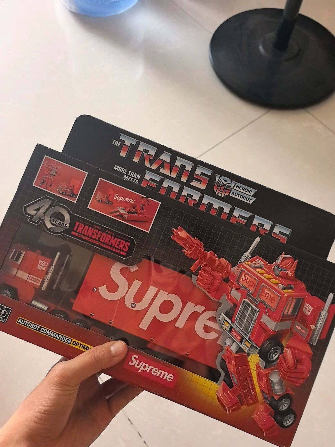 260926-toy-73 Transformers Optimus Prime Supreme heavy co-branded G1 sealed boxes generally do no New
