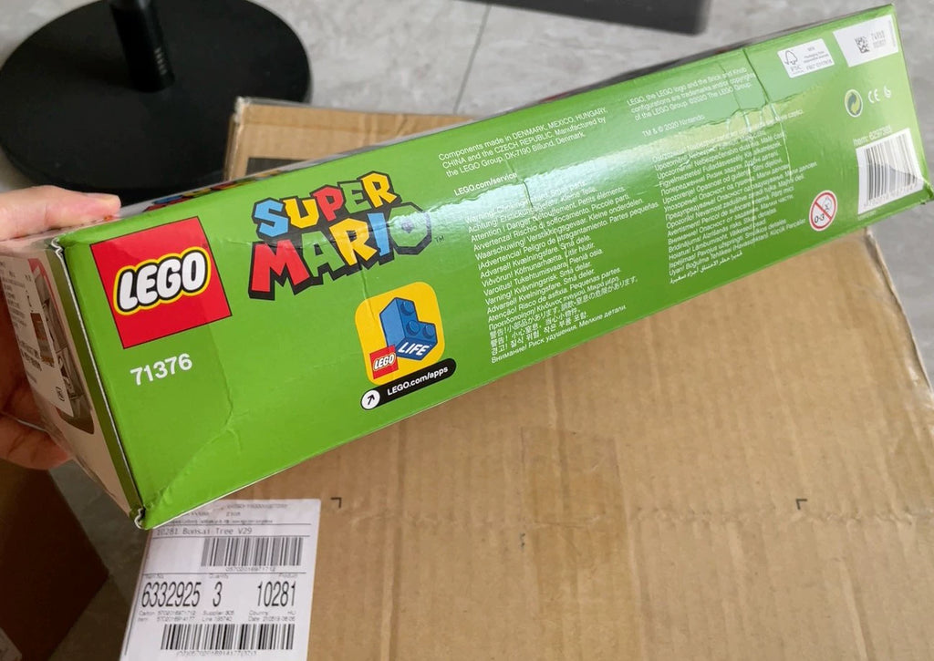 101026-toy-23 LEGO 71376 dong drop expansion level out of print soft press box