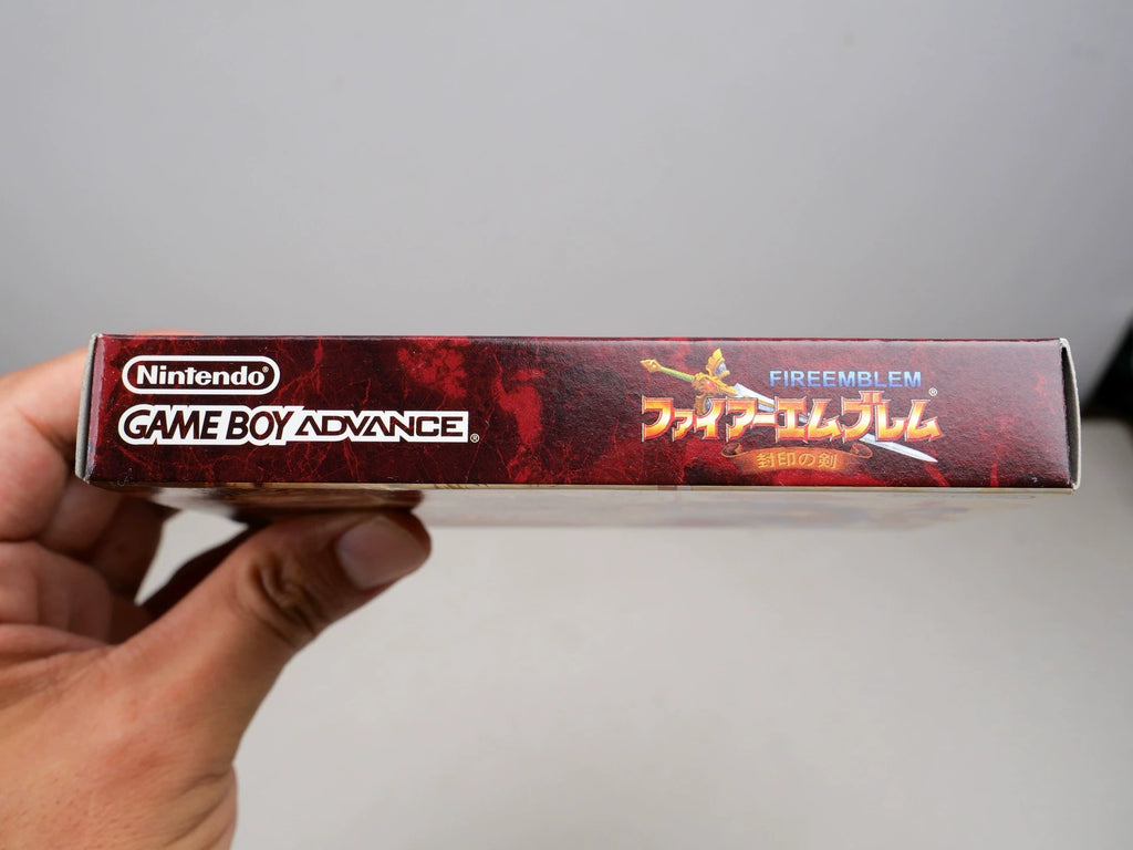 120926-toy-40 GBA game, flame emblem, seal sword, later reprinted double engraved chip memory version, all original, box said, rare, beautiful almost new, normal function, free shipping, no knife, send transparent protection box.