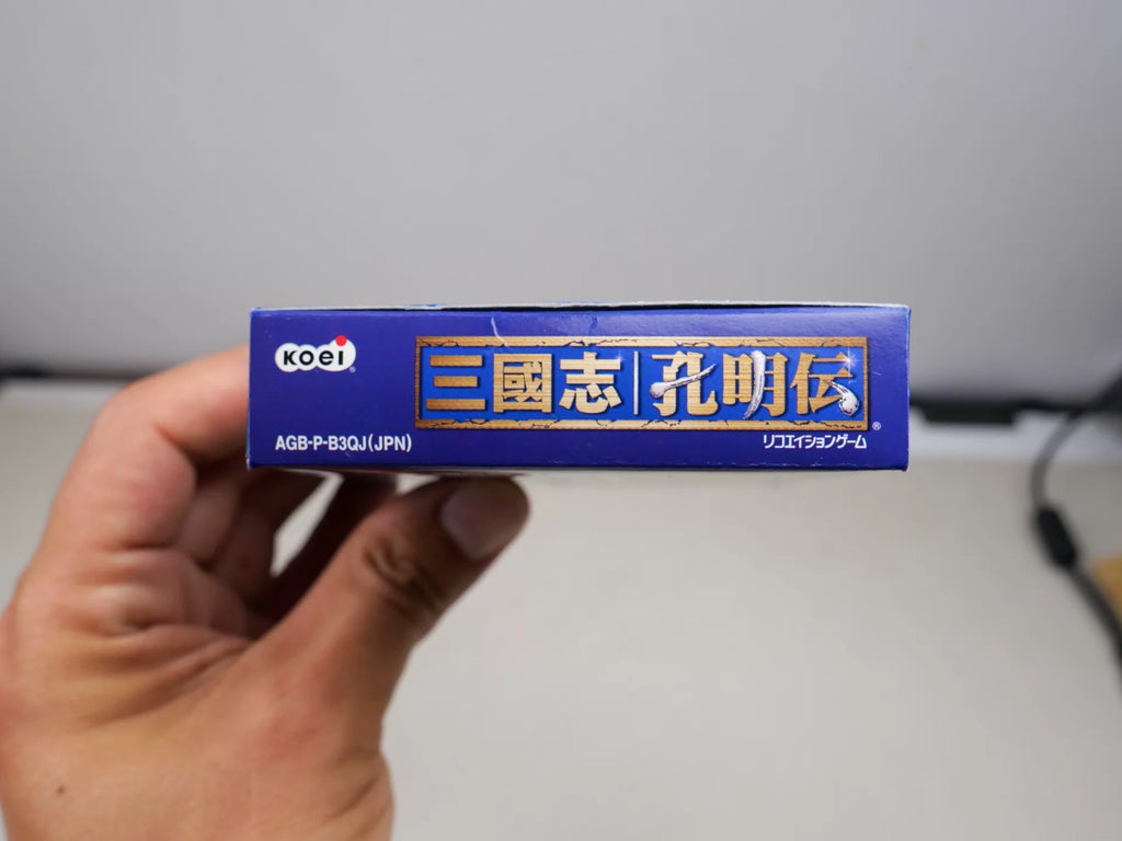 120926-toy-50 GBA game, Three Kingdoms, Kong Mingchuan, original genuine, rare card, color as shown in the picture, full box, cartridge chip memory, normal function, transparent protective box included in shipping.