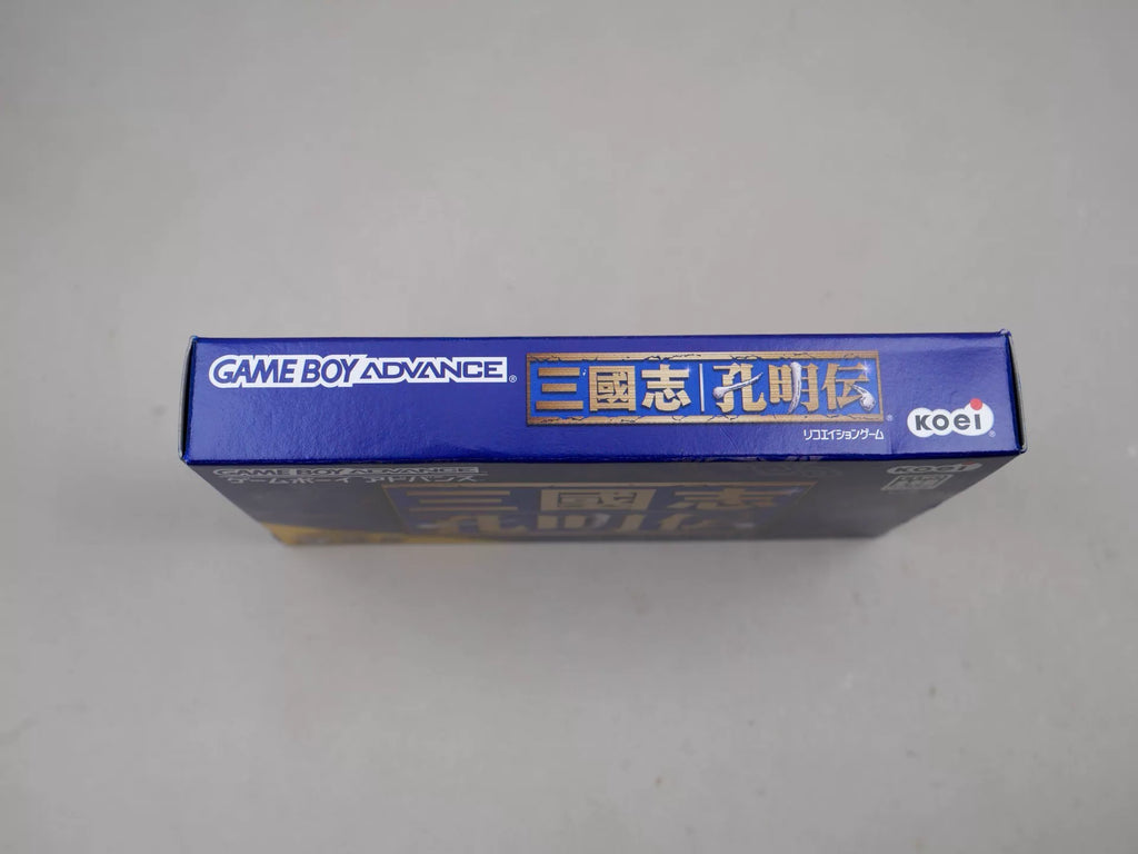 120926-toy-50 GBA game, Three Kingdoms, Kong Mingchuan, original genuine, rare card, color as shown in the picture, full box, cartridge chip memory, normal function, transparent protective box included in shipping.
