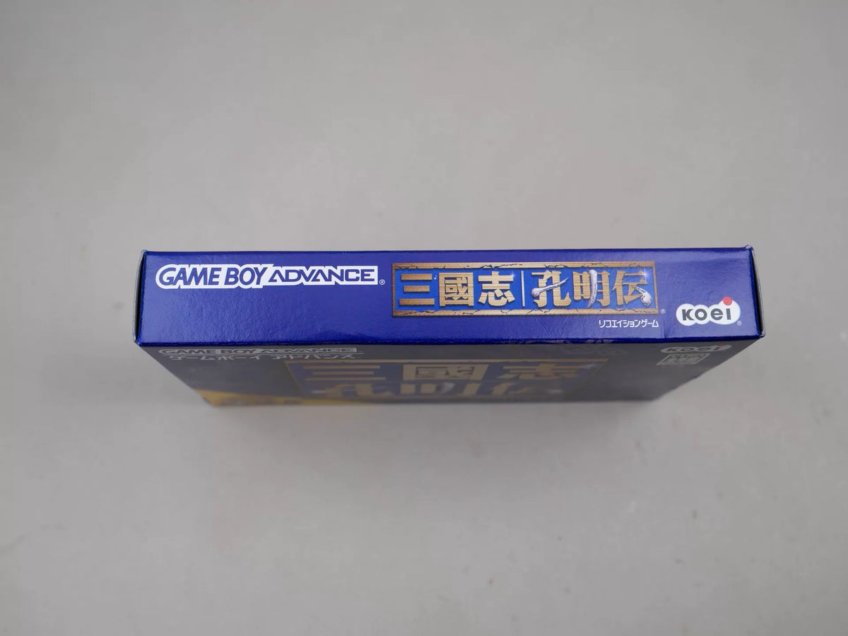 120926-toy-50 GBA game, Three Kingdoms, Kong Mingchuan, original genuine, rare card, color as shown in the picture, full box, cartridge chip memory, normal function, transparent protective box included in shipping.