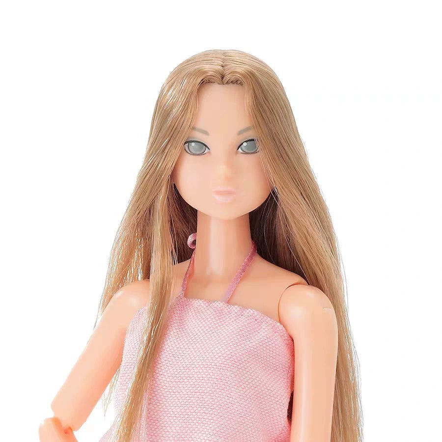 131026-toy-12 Momoko Peach Doll WUD031 Simple Wake-Up SK Blonde Fair Skin Japan