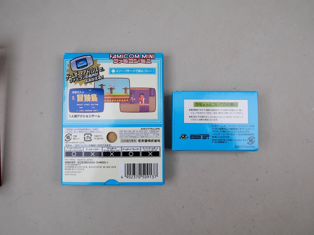 120926-toy-22 GBA game, FC mini series of Takahashi celebrity adventure island, genuine cassette, red and white machine classic as shown in the figure, the box is full, the state is good, the function is normal, free shipping.