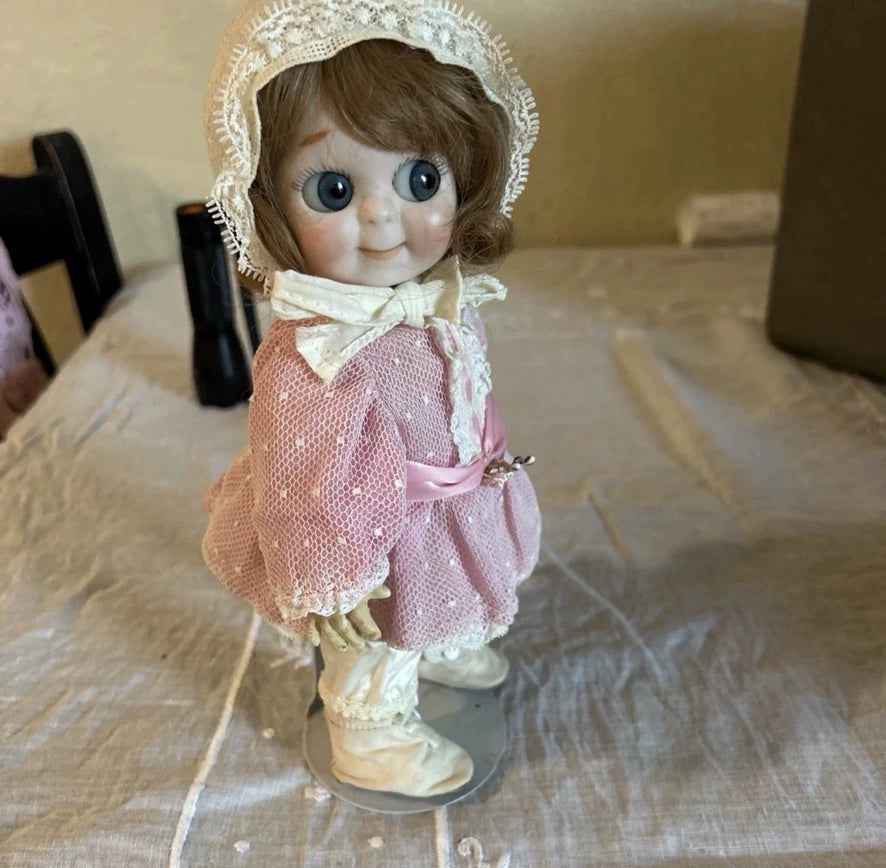 260926-toy-65 Kestner JDK 221 Reprint German Porcelain GOOGLY Eye Doll by Marcie