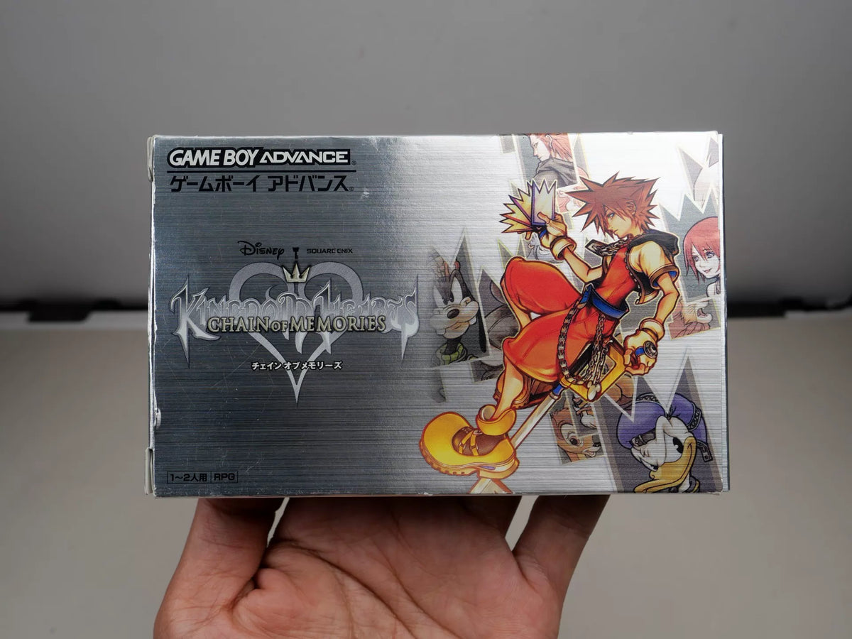 120926-toy-53 GBA games, Kingdom Hearts, Chains of Memory, Medieval Original Cassettes, Late GBA Masterpieces, Colorful as Pictures, Full Box, Good Condition, Cassette Chip Normal Function, Transparent Protective Box Shipped Included.