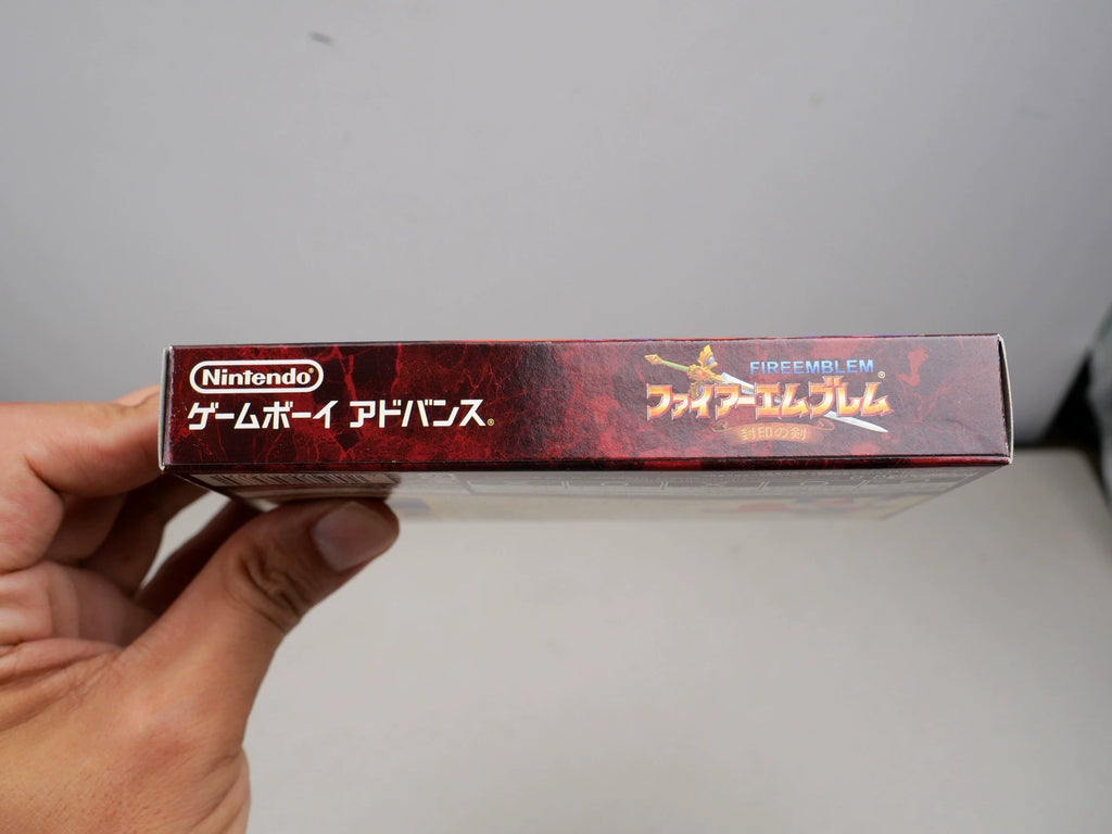 120926-toy-40 GBA game, flame emblem, seal sword, later reprinted double engraved chip memory version, all original, box said, rare, beautiful almost new, normal function, free shipping, no knife, send transparent protection box.