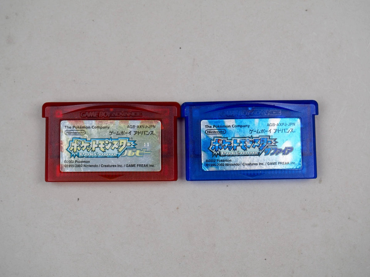 GBA game, Pokemon, Pokemon, ruby sapphire, original genuine, naked card, as shown in the picture, th