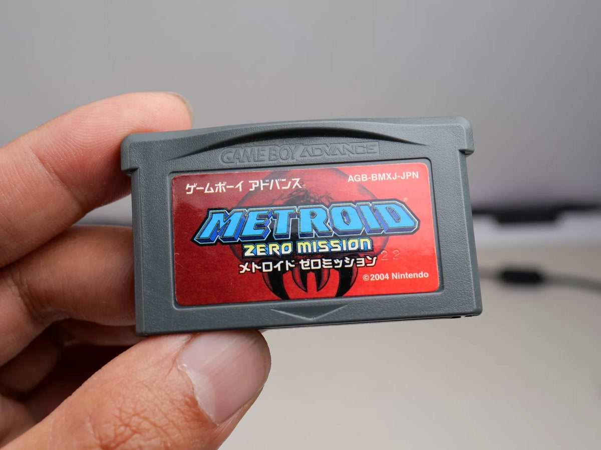 120926-toy-26 GBA game, Galaxy Warrior, Zero Mission, original genuine cartridge, as shown in the picture, the box is full, the US product is nearly new, the chip memory, the function is normal, and the transparent protection box is delivered.
