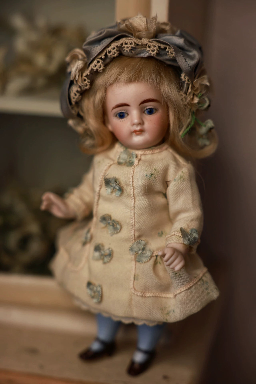 260926-toy-61 Kestner Antique Soup Dolls Photo Only Early Full Porcelain Shut Up German Cera