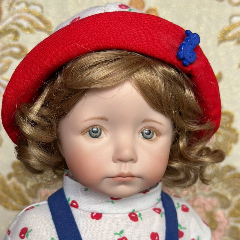040926-doll-263 Medieval Ceramic Doll Dianna Effner Drawing Eye Doll Kayla Little Girl