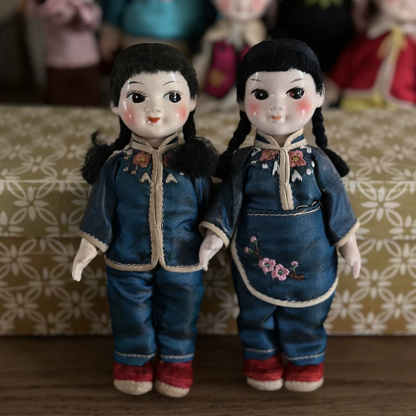 040926-doll-75 Antique Dolls Chinese Ethnic Dolls Embroidered Dolls