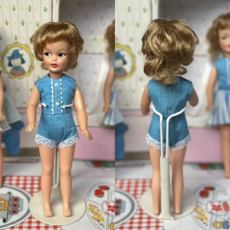 040926-doll-27 Antique Doll Old Rubber Leather Tammy Doll Pepper Sister Multiple