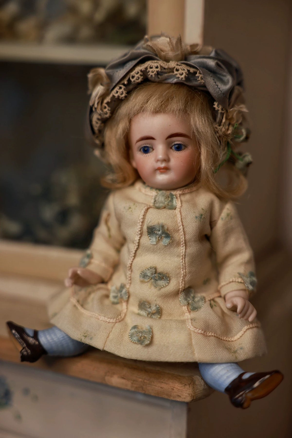 260926-toy-61 Kestner Antique Soup Dolls Photo Only Early Full Porcelain Shut Up German Cera