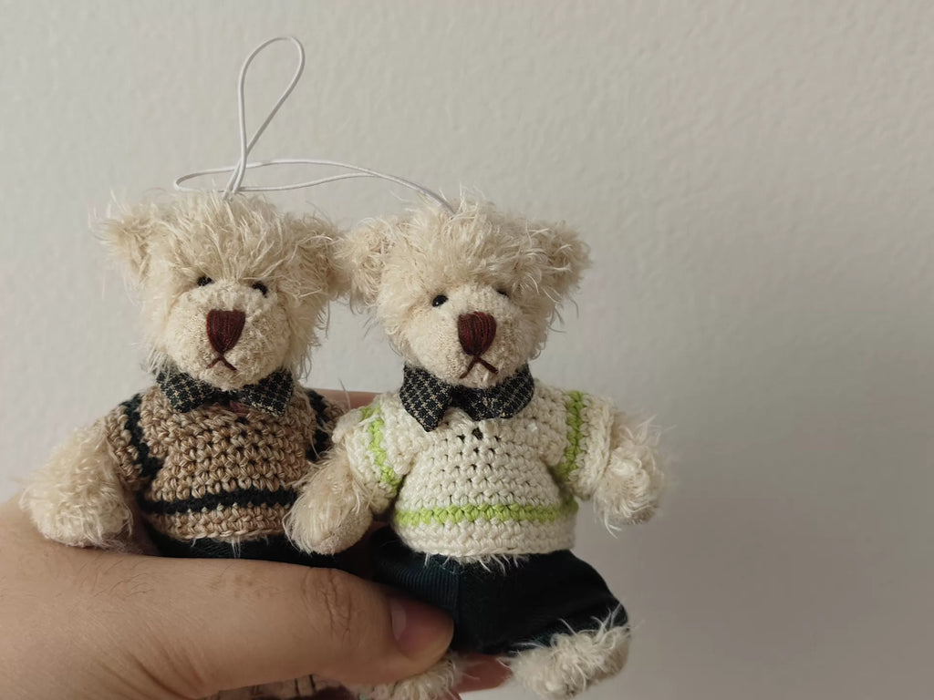 200926-toy-49 Charlie Bear dolls two give an extra piece of clothing worn by the med