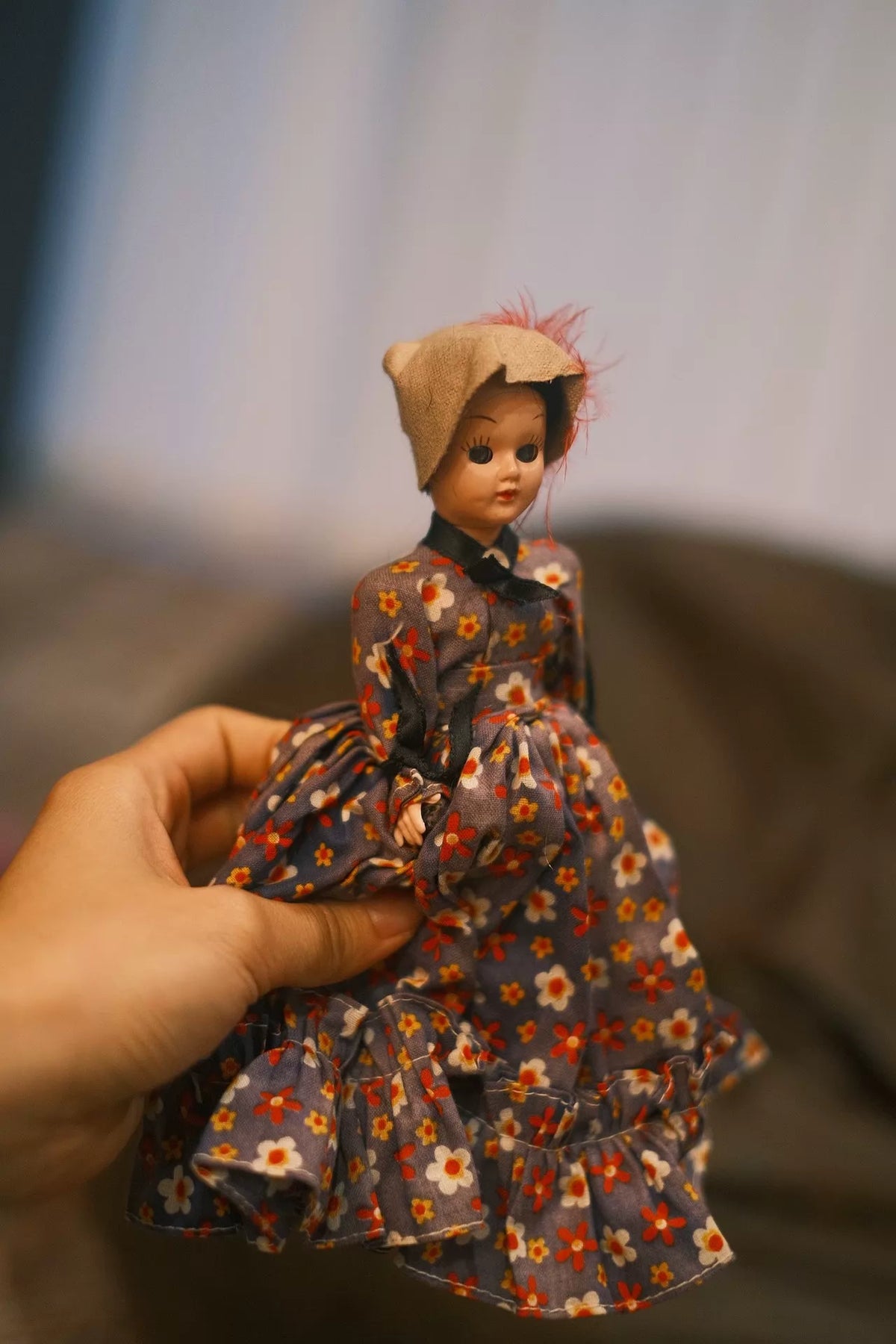 200926-toy-75 Blythe 古董娃娃德产赛璐璐 胶皮活眼 德产 Vintage西洋摆件 借浓汤全瓷 抱娃 小斜眼 林巴赫 肯斯特