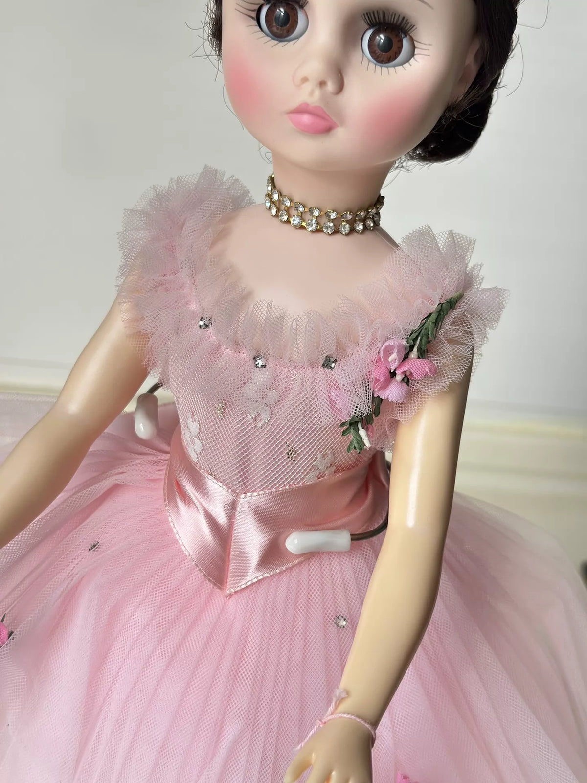 040926-doll-98 Antique Madame Alexander Doll Pink Ballet Dress High