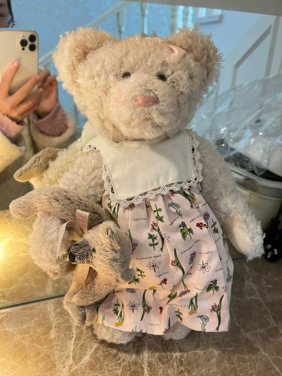 250926-toy-30 Steiff Antique bear wooden face gund Herman out of print limited edition