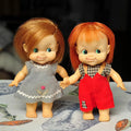 040926-doll-79 Spot Antique Doll Japanese Showa Vintage Gum Leather Licking Doll