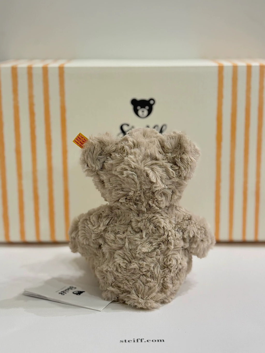250926-toy-31 Steiff Steve Honey Teddy Bear 18cm