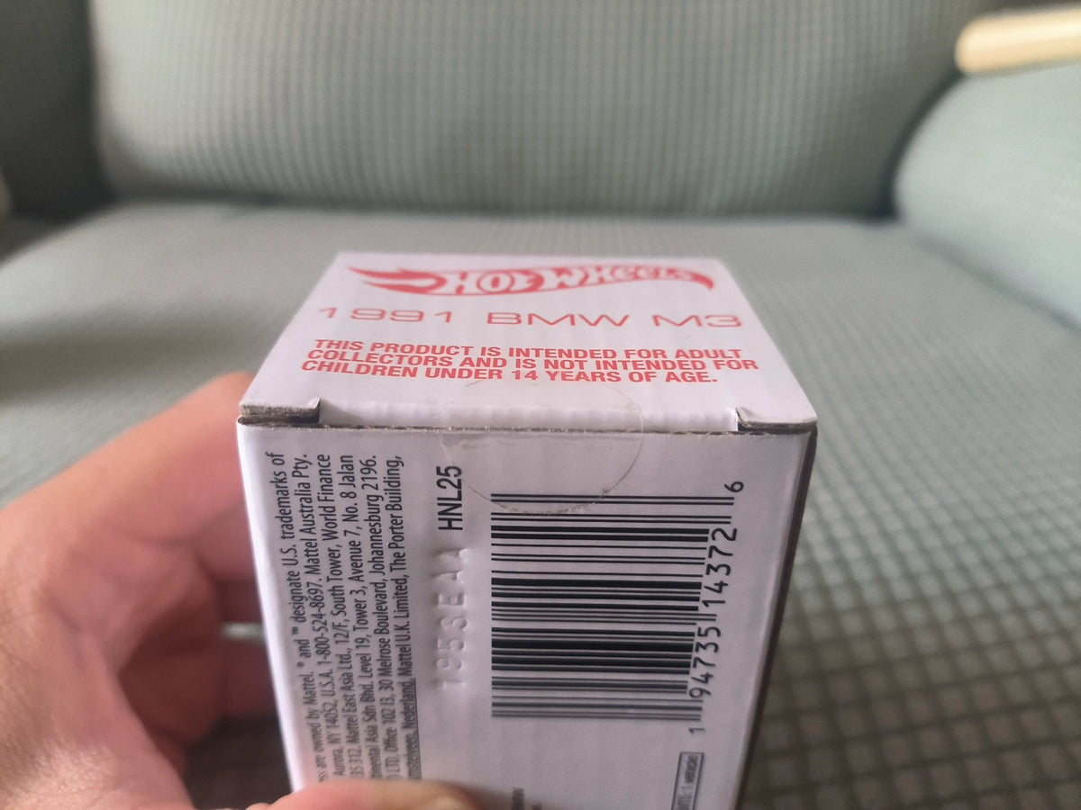 260926-toy-46 Hot Wheels RLC Hotwheels 1/64 BMW M3 E30 1991
