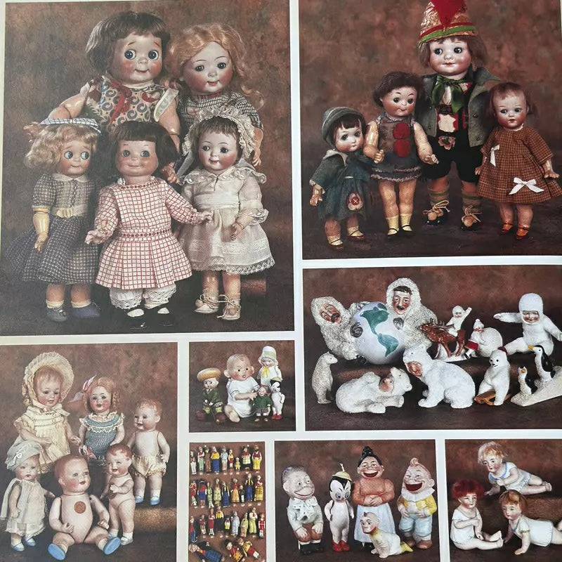 040926-doll-205 Antique German Miniature Slanted-Eyed Thick Soup Doll Full-Color Doll Collection and Illustrated Guide