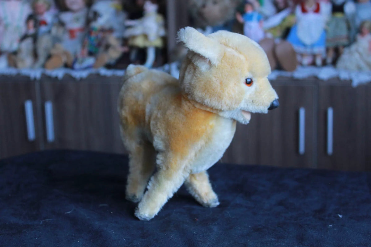 210926-toy-30 Steiff Antique Teddy Bear Doll Deer