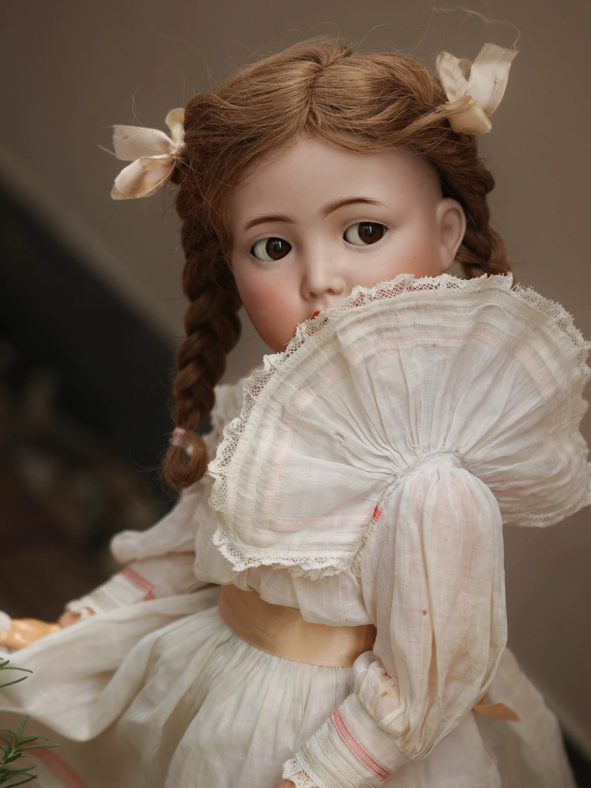 031026-toy-2 bisque doll 117n german antique ceramic