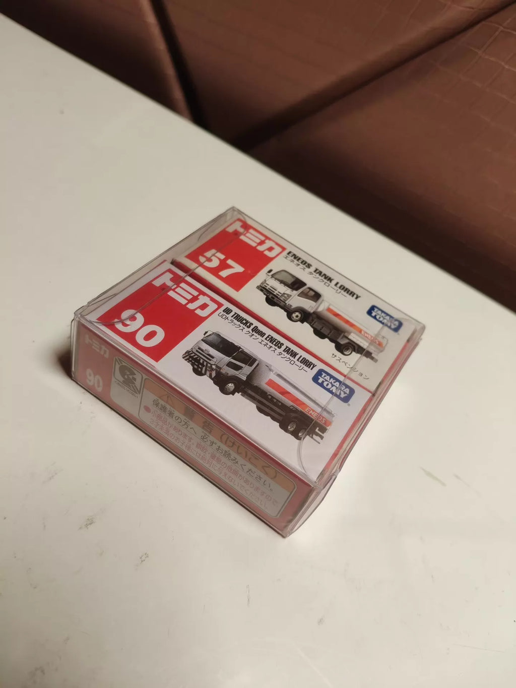 150926-toy-117 TOMICA 57 ENEOS TANK LORRY 90 UD TRUCKS QUON ENEOS TANK LORRY