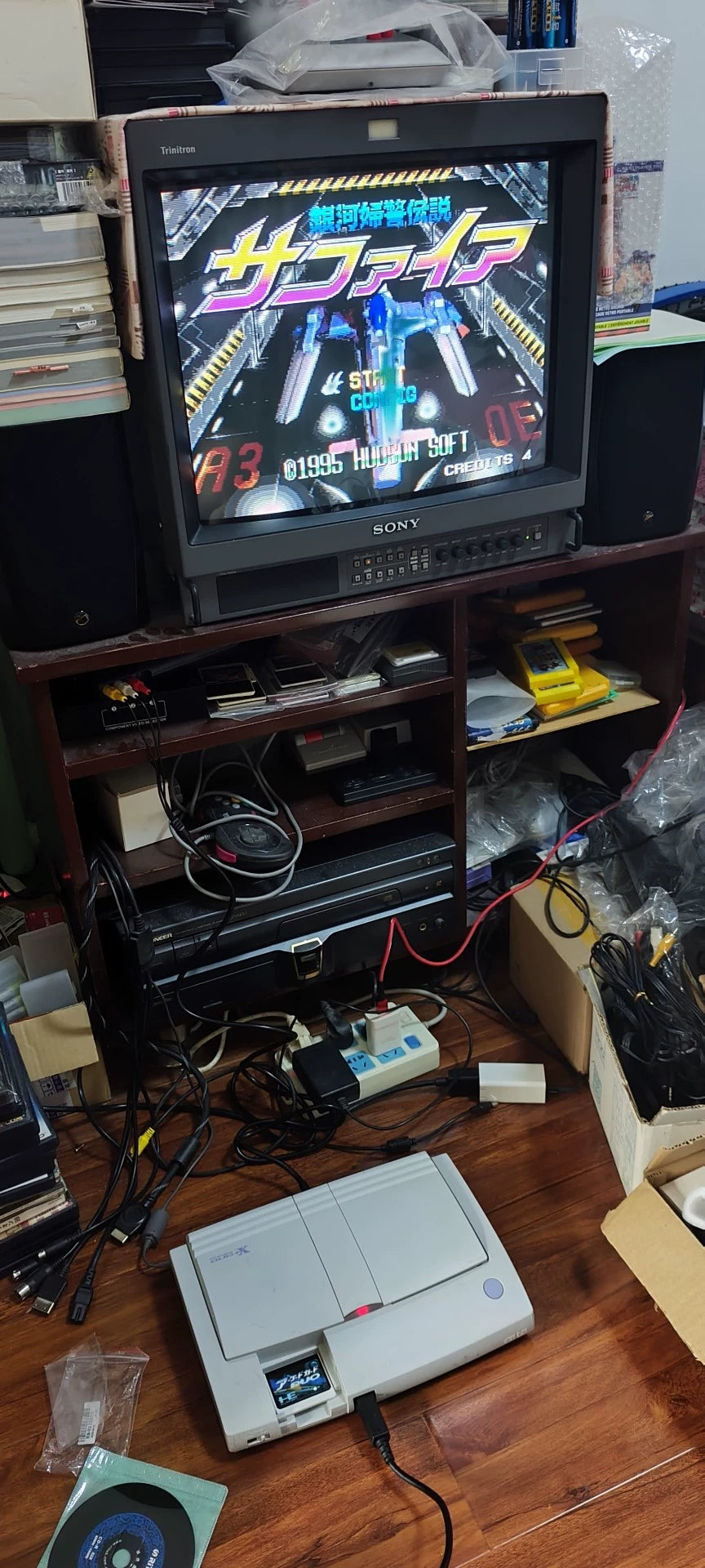 121026-toy-15 Sell the original NEC PCEngine arcade card PCE blue adapted to duo abo