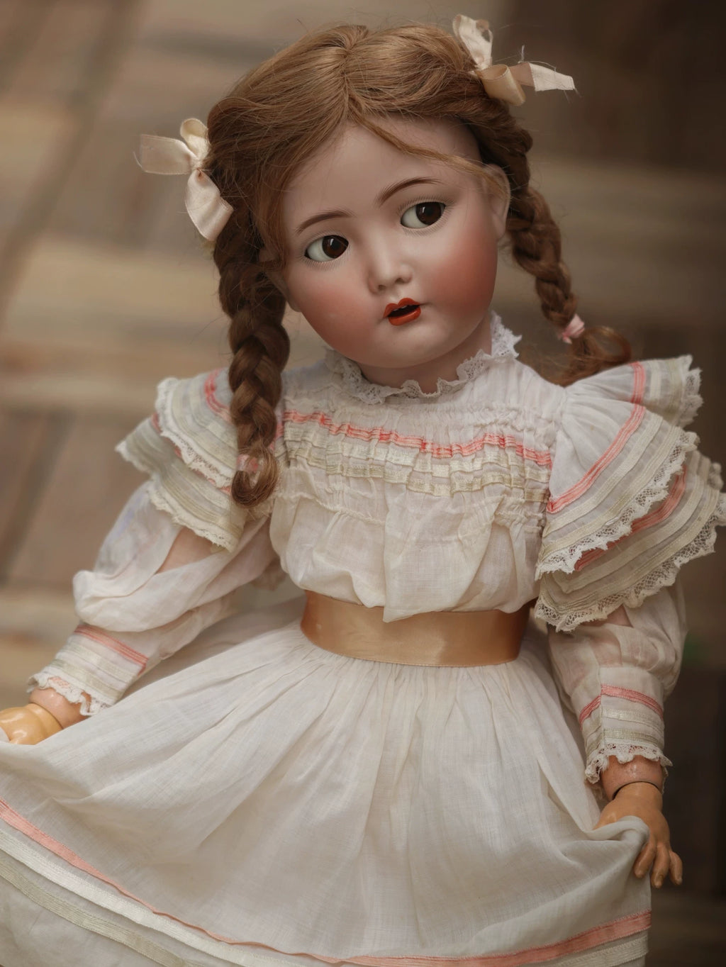 031026-toy-2 bisque doll 117n german antique ceramic