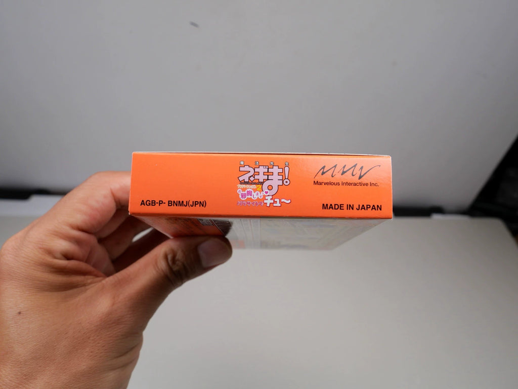 120926-toy-54 GBA game, Mr. Enchanted Neggie, original genuine cartridge, as shown in the picture, the box is full, the US product is nearly new, the chip memory, the function is normal, and the transparent protective box is delivered free of charge.