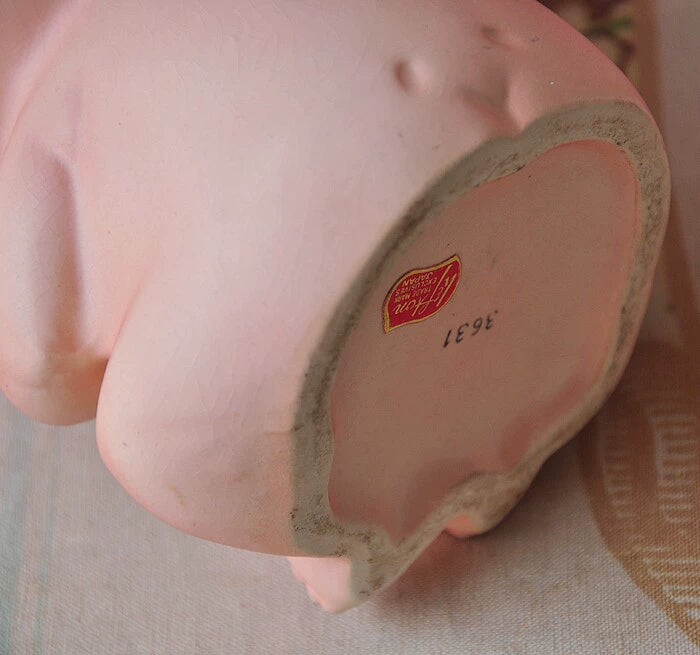 040926-doll-229 Antique Ceramic Vase Kewpie Doll Flower Vase Made in Japan