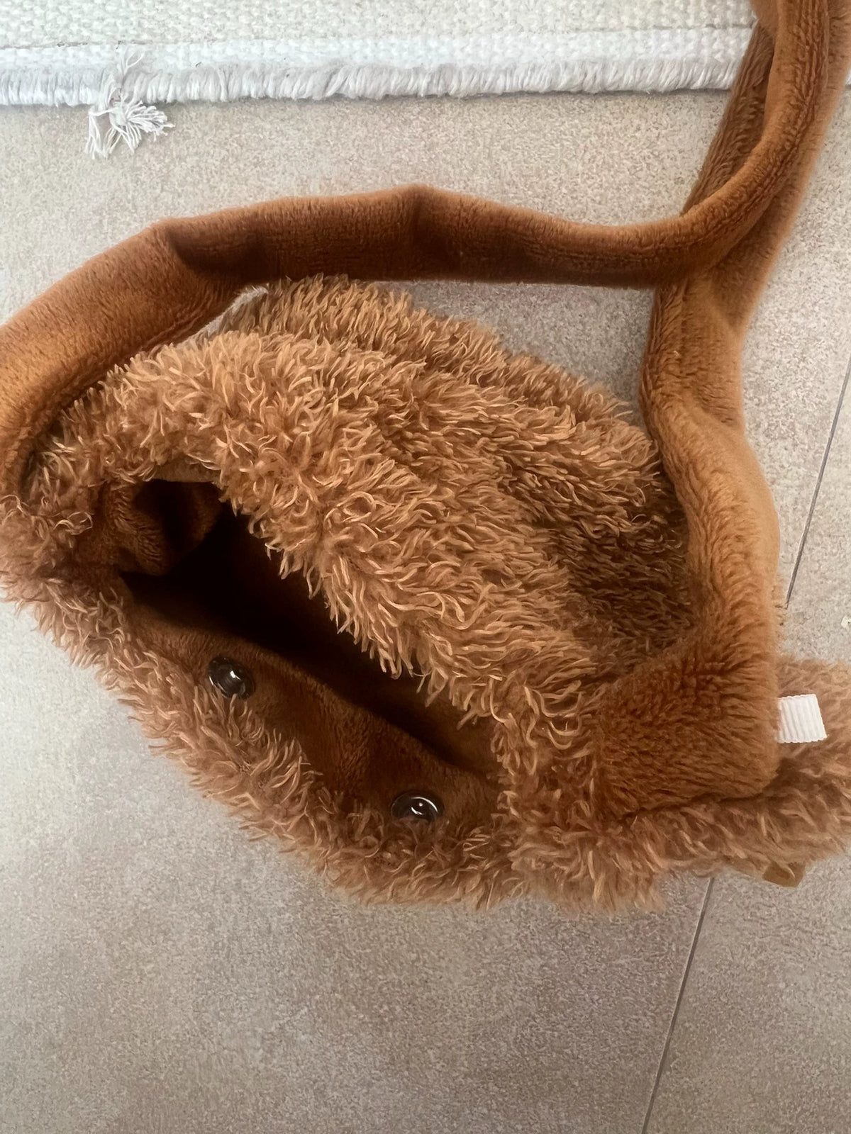 250926-toy-33 Steiff teddy bear plush crossbody bag