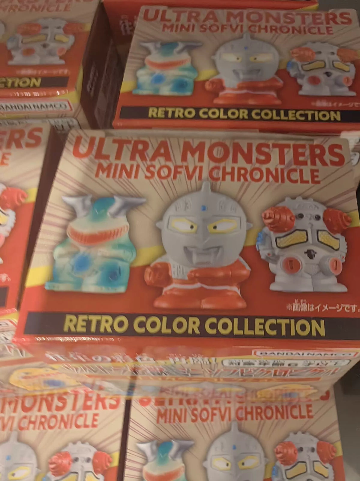 161026-toy-19 Ultraman Monsters Mini Soft Chronicles boxed set of 12