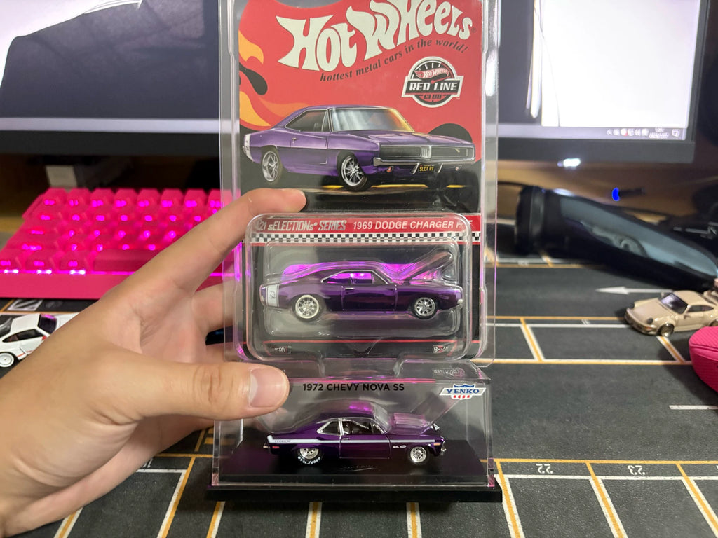 260926-toy-128 Hot Wheels RLC 1/64 Alloy Car Purple