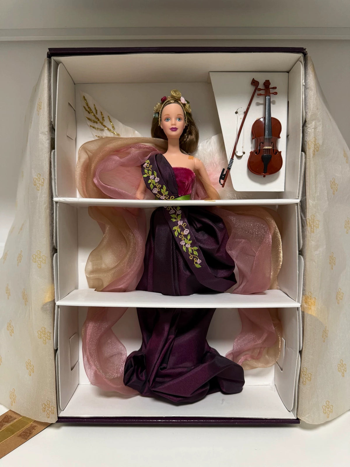 180926-toy-10 Barbie Violin Angel out-of-print collector's edition Heartstring