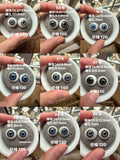200926-toy-77 2026更新！【10-15mm】德国古董陶瓷娃 浓汤娃娃 老德眼 玻璃眼珠 老德眼无法做到一对眼睛完