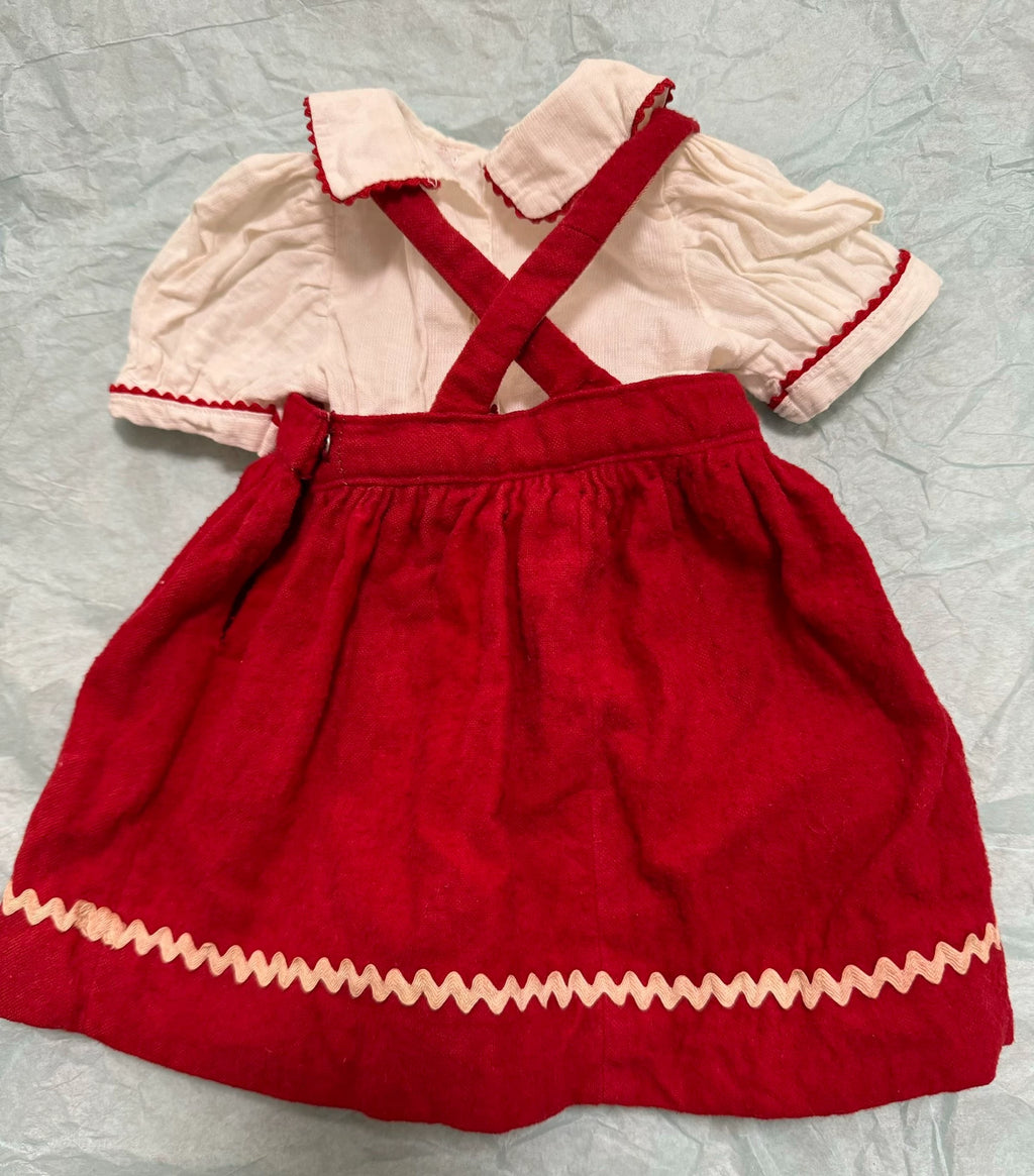 021026-toy-20 Effner French antique baby clothes 18-inch dianna porcelain doll can be worn