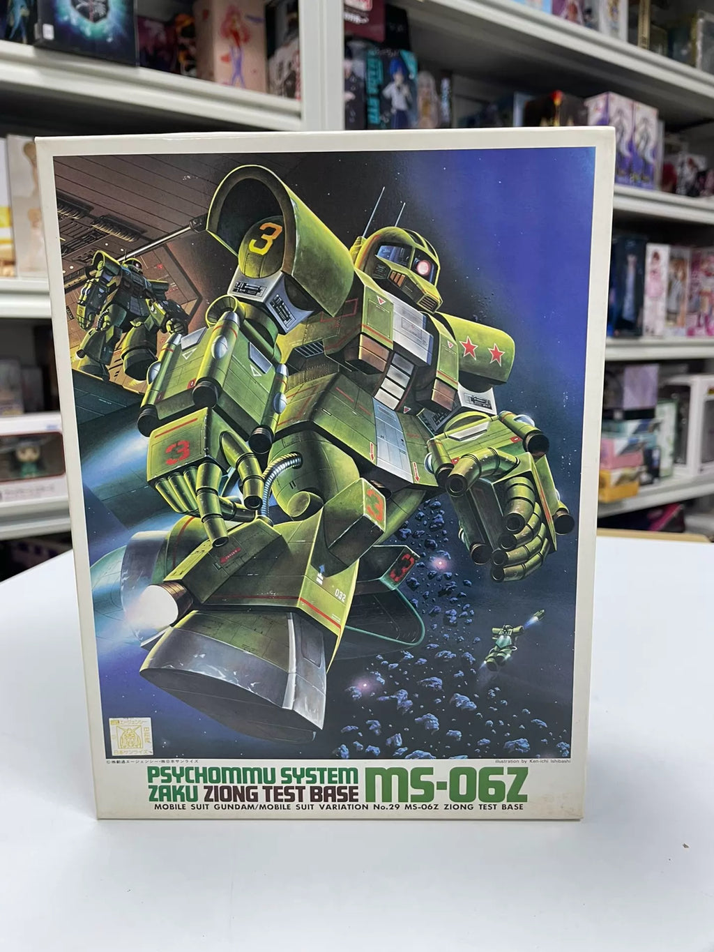 021026-toy-4 Gundam Zaku Bandai Japanese version of MS-06Z Psychic Secmiu out print HG 1/1 1/144